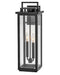 Winthorpe LED Wall Mount Lantern in Black by Hinkley Lighting