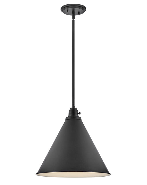 Arti LED Pendant in Black by Hinkley Lighting