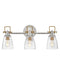 Easton LED Vanity in Polished Nickel by Hinkley Lighting