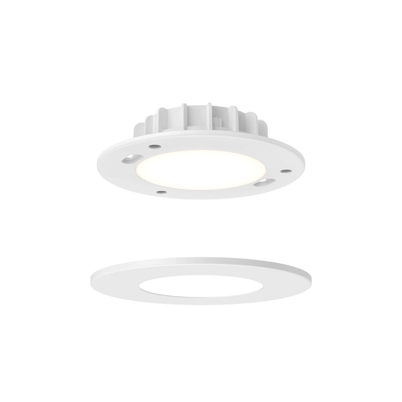 LED Recessed Retrofit in White