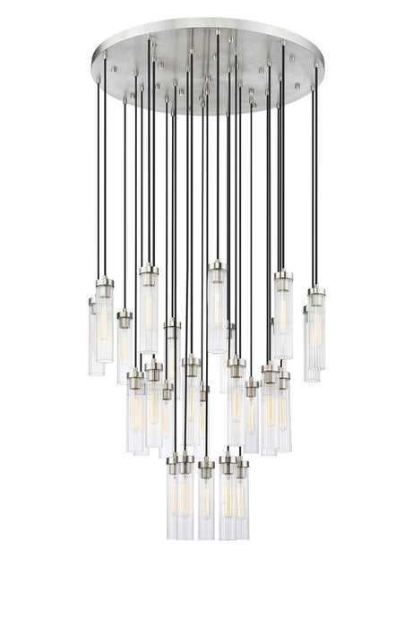 Beau 27 Light Chandelier in Brushed Nickel by Z-Lite Lighting