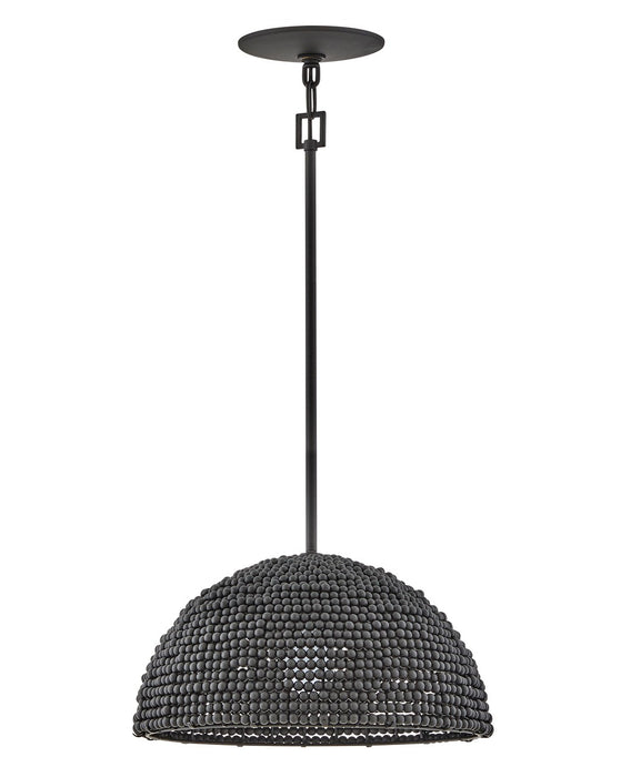 Dalia LED Pendant in Black by Hinkley Lighting