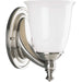 Victorian 1-Light Bath & Vanity Lighting in Brushed Nickel