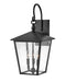 Huntersfield Large Wall Mount Lantern in Black