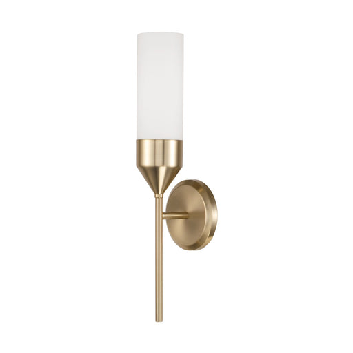 Devon One Light Wall Sconce in Matte Brass