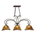 Uttermost's Vetraio 3 Lt Bronze Kitchen Island Light Designed by Carolyn Kinder