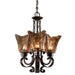 Uttermost's Vetraio 3Lt Oil Rubbed Bronze Chandelier Designed by Carolyn Kinder