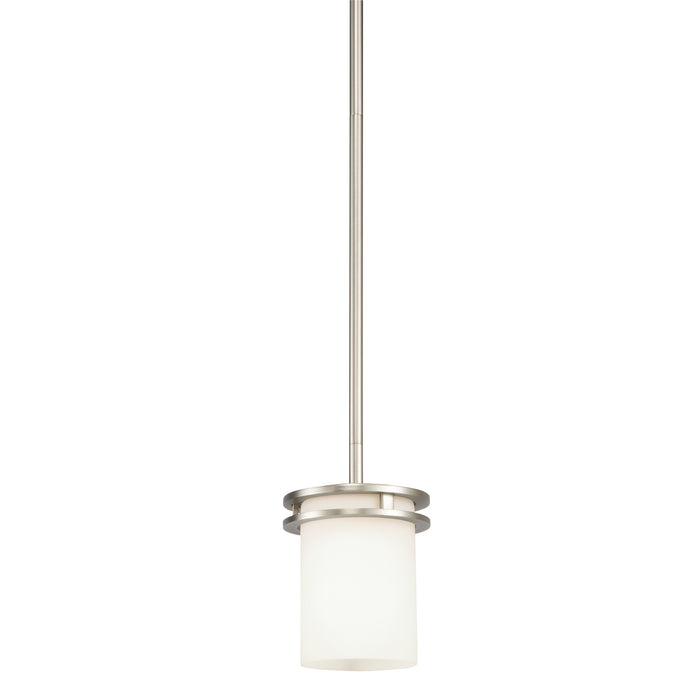 Hendrik Mini Pendant 1-Light in Brushed Nickel