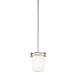 Hendrik Mini Pendant 1-Light in Brushed Nickel