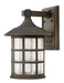 Freeport Large Wall Mount Lantern in Oil Rubbed Bronze