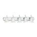 Homestead 5-Light Wall Lamp in Chrome