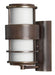 Saturn Small Wall Mount Lantern in Metro Bronze