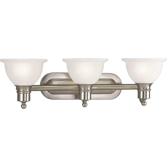 Madison 3-Light Bath & Vanity Lighting in Brushed Nickel