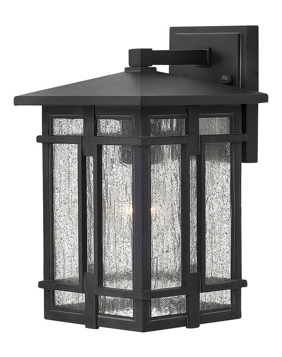 Tucker Small Wall Mount Lantern in Museum Black