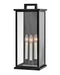 Weymouth Large Wall Mount Lantern in Black