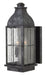 Bingham Medium Wall Mount Lantern in Greystone