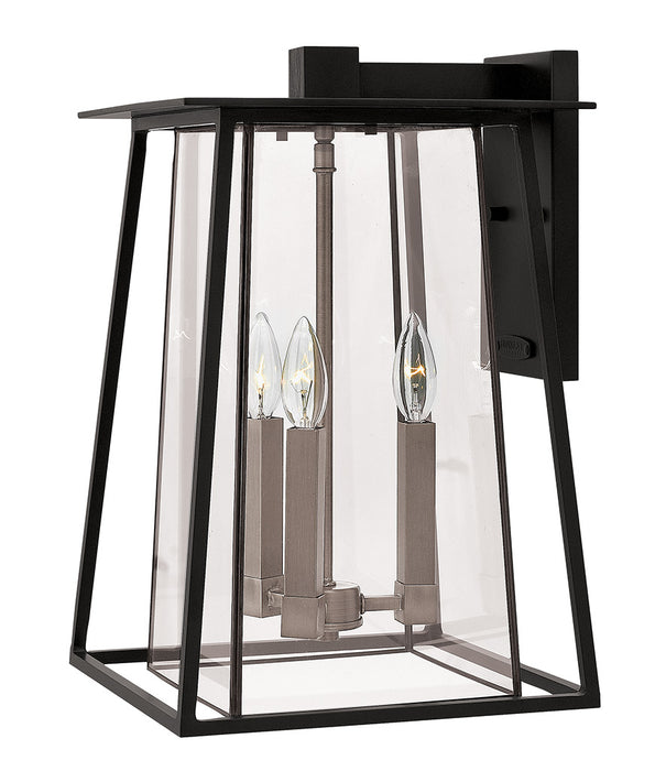 Walker Large Wall Mount Lantern in Black