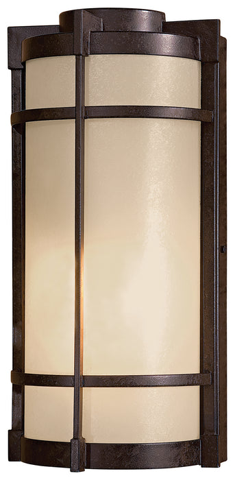 Andrita Court 1 Light Pocket Lantern in Textured French Bronze - Lamps Expo