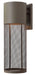 Aria Large Wall Mount Lantern in Buckeye Bronze