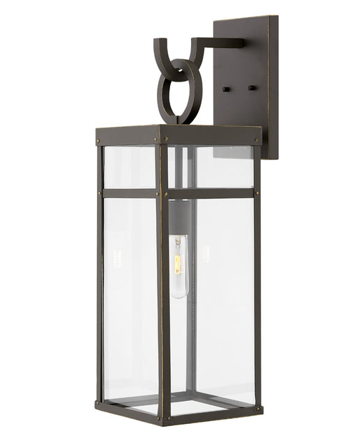 Porter Large Wall Mount Lantern in Oil Rubbed Bronze