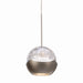 Genesis LED Mini Pendant in Brushed Nickel - Lamps Expo