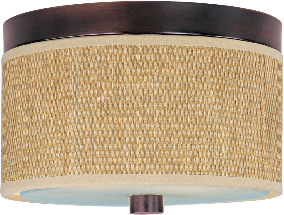 Elements 2-Light Flush Mount in Oil Rubbed Bronze