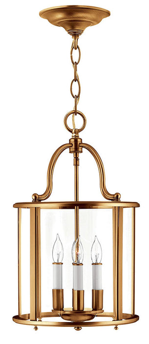 Gentry Medium Single Tier in Heirloom Brass