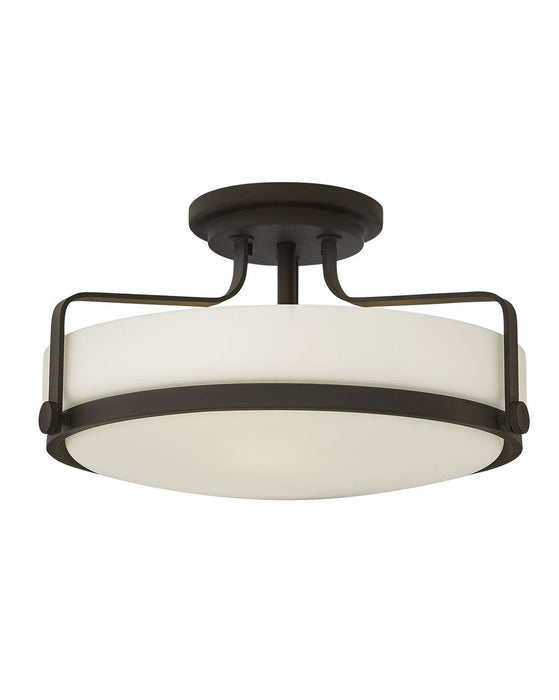 Harper Large Semi-Flush Mount in Oil Rubbed Bronze