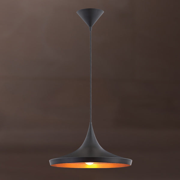 Ramos One Light Pendant in Black