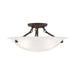 Oasis 3 Light Ceiling Mount in Bronze