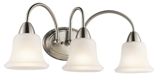 Nicholson Bath Sconce 3-Light in Brushed Nickel