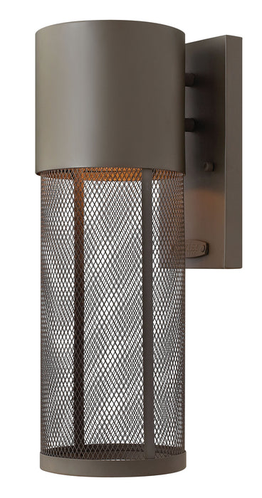 Aria Small Wall Mount Lantern in Buckeye Bronze - Lamps Expo