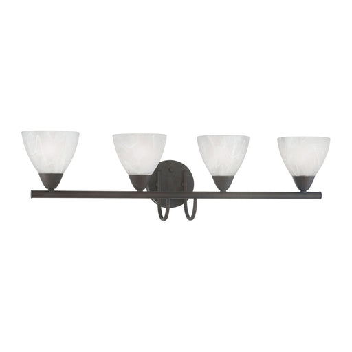 Tia 4-Light Wall Lamp in Painted Bronze