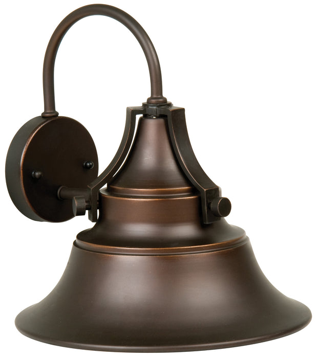 Union 1-Light Wall Lantern in Oiled Bronze Gilded