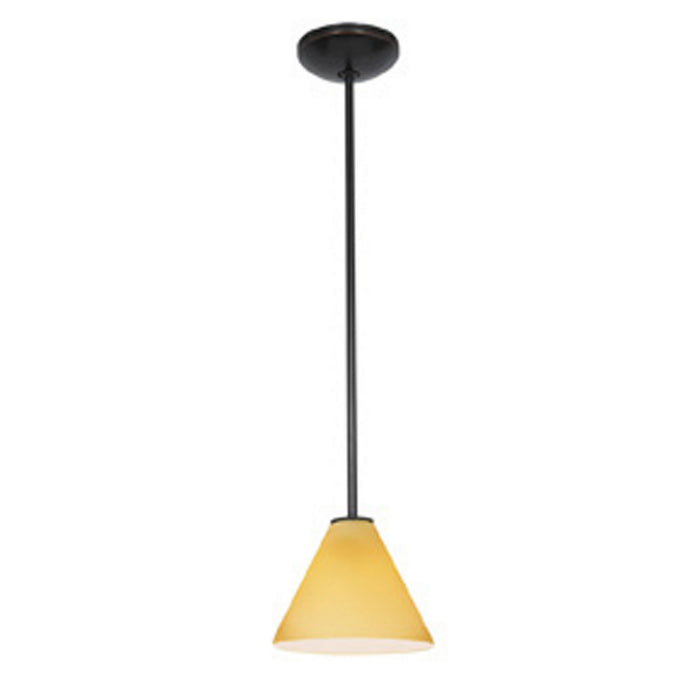 Martini 1-Light Pendant in Oil Rubbed Bronze Finish