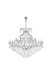 Maria Theresa 49-Light Chandelier in Chrome with Clear Royal Cut Crystal