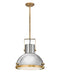 Nautique Large Pendant in Heritage Brass