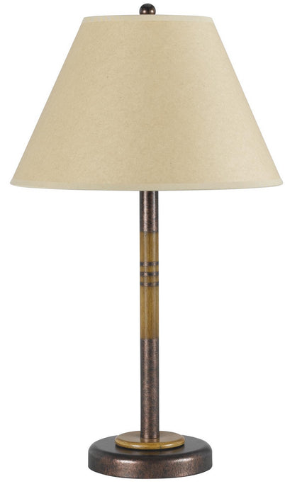 CAL Lighting (BO-234TB-RU) Uni-Pack 1-Light Table Lamp