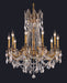 Rosalia 10-Light Chandelier - Lamps Expo