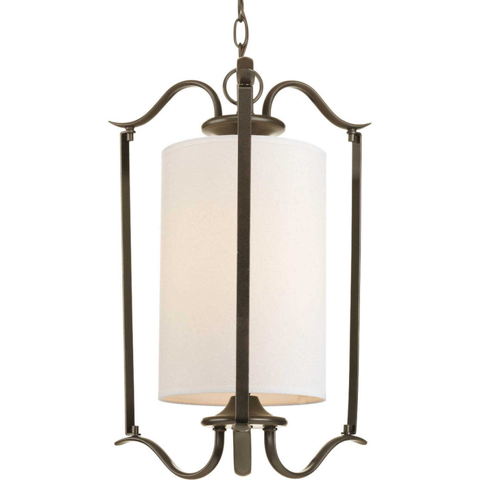 Inspire 1-Light Large Foyer Pendant in Antique Bronze