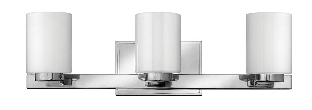 Miley Three Light Vanity in Chrome