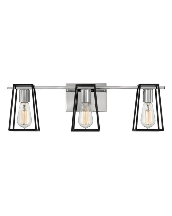 Filmore Three Lights Vanity in Chrome