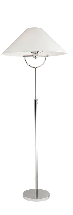 Burton Floor Lamp In Chrome