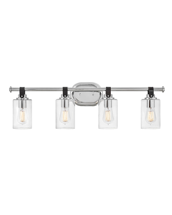 Halstead Four Light Vanity in Chrome