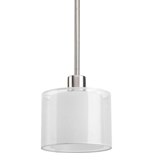 Invite 1-Light Mini-Pendant in Brushed Nickel