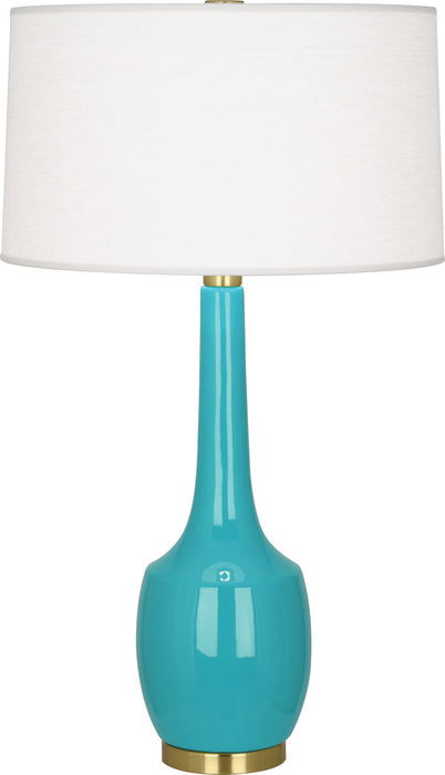 Robert Abbey (EB701) Delilah Table Lamp with Oyster Linen Shade