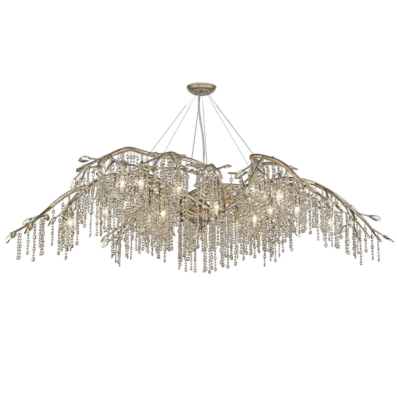 Autumn Twilight MG 24 Light Chandelier in Mystic Gold