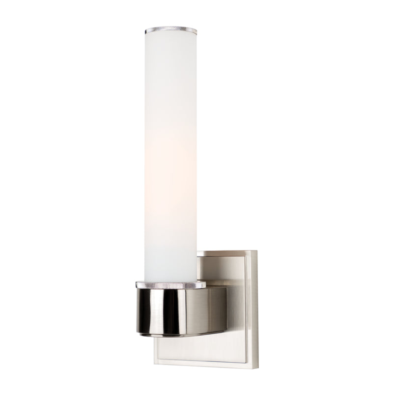 Mill Valley 1 Light Bath Bracket in Satin Nickel - Lamps Expo