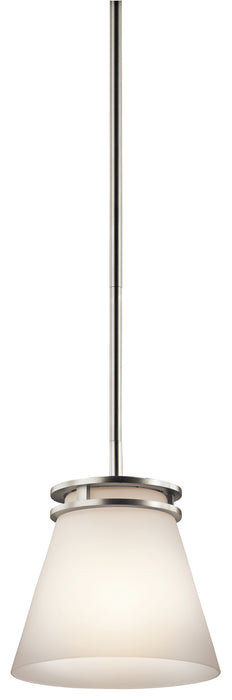 Hendrik Mini Pendant 1-Light in Brushed Nickel