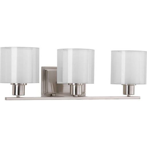 Invite 3-Light Bath & Vanity Lighting in Brushed Nickel